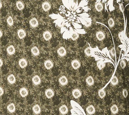 Belle Boho by Kim Gravel Free Spirit Floral Tie Dye Border Trim Top — View 9