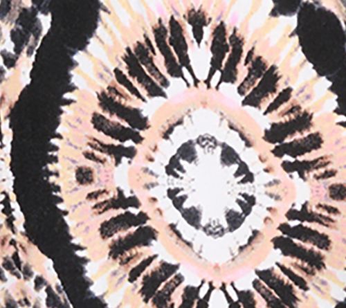 Belle Boho by Kim Gravel Petite Rayon Spandex Geo Wide Leg Pants — View 7