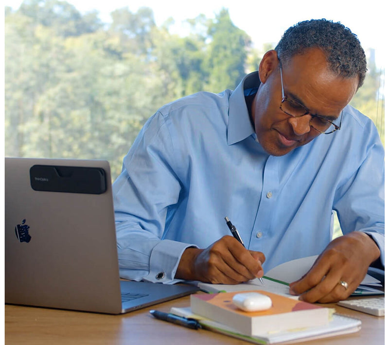 ThinOptics Rectangular Readers with Connect Case — View 3