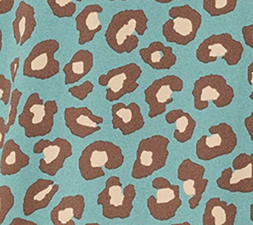 Belle by Kim Gravel Animal Instinct Twin Print Blouse — View 7