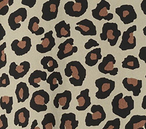 Belle by Kim Gravel Animal Instinct Twin Print Blouse — View 8