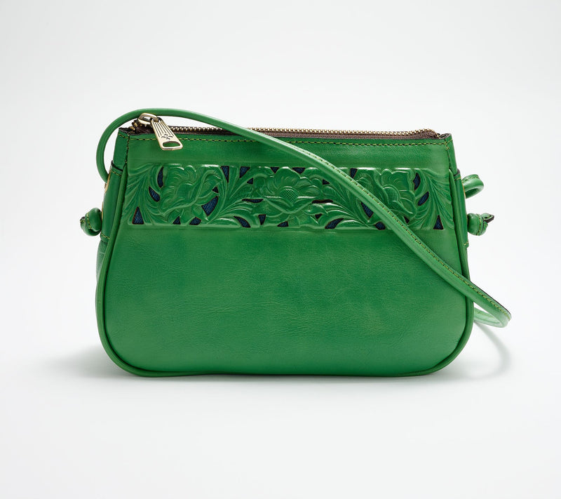 Patricia Nash Leather Bacoli Crossbody Bag — View 15