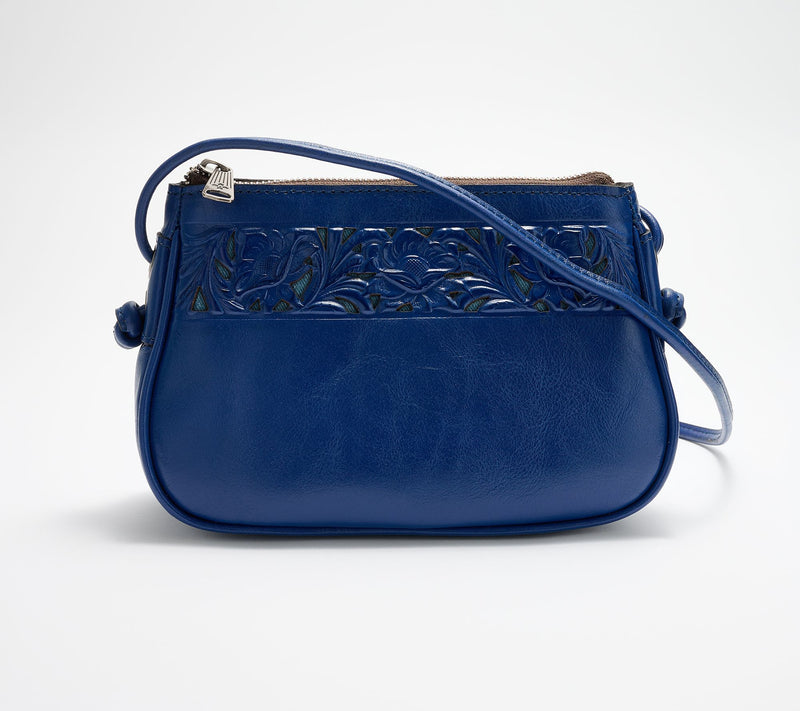 Patricia Nash Leather Bacoli Crossbody Bag — View 17
