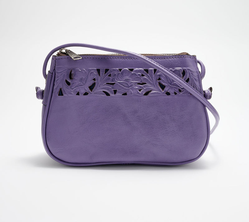 Patricia Nash Leather Bacoli Crossbody Bag — View 18