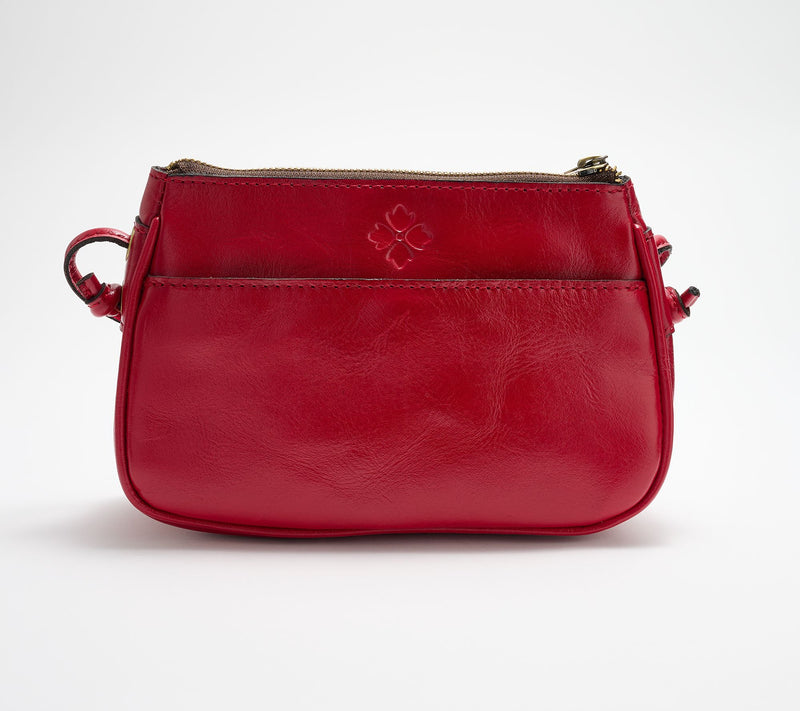 Patricia Nash Leather Bacoli Crossbody Bag — View 2