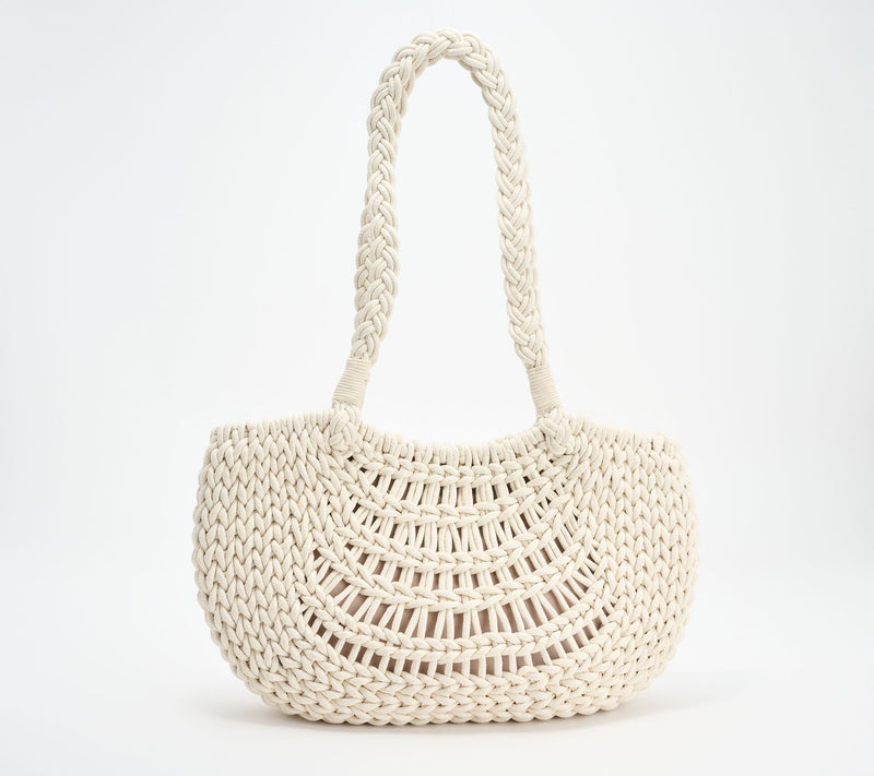Patricia Nash Giraldi Hand Woven Knot Shoulder Bag — View 16