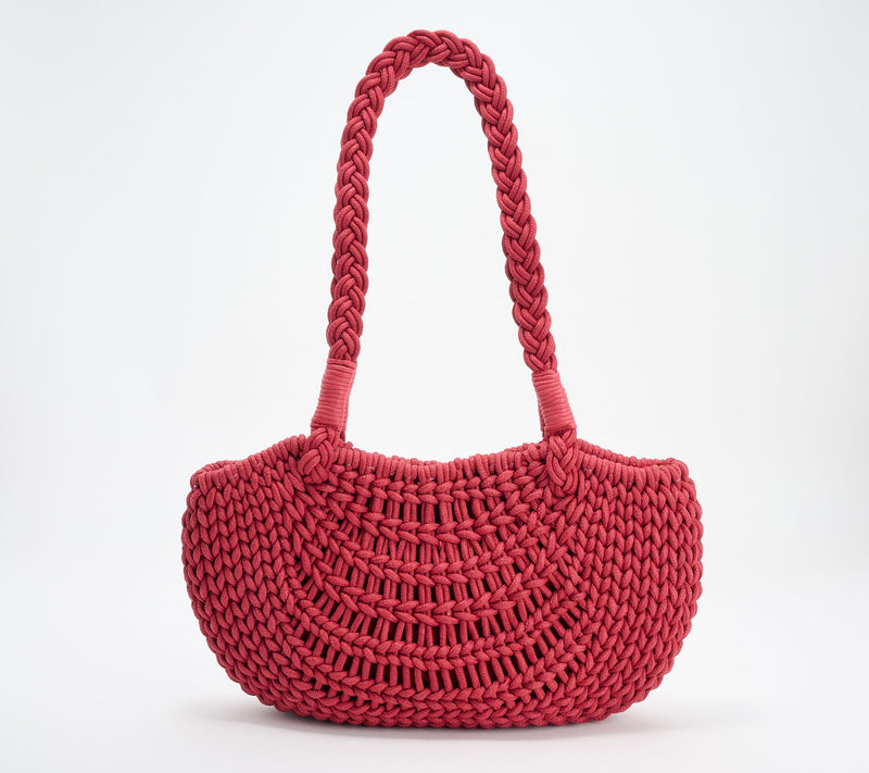 Patricia Nash Giraldi Hand Woven Knot Shoulder Bag — View 17