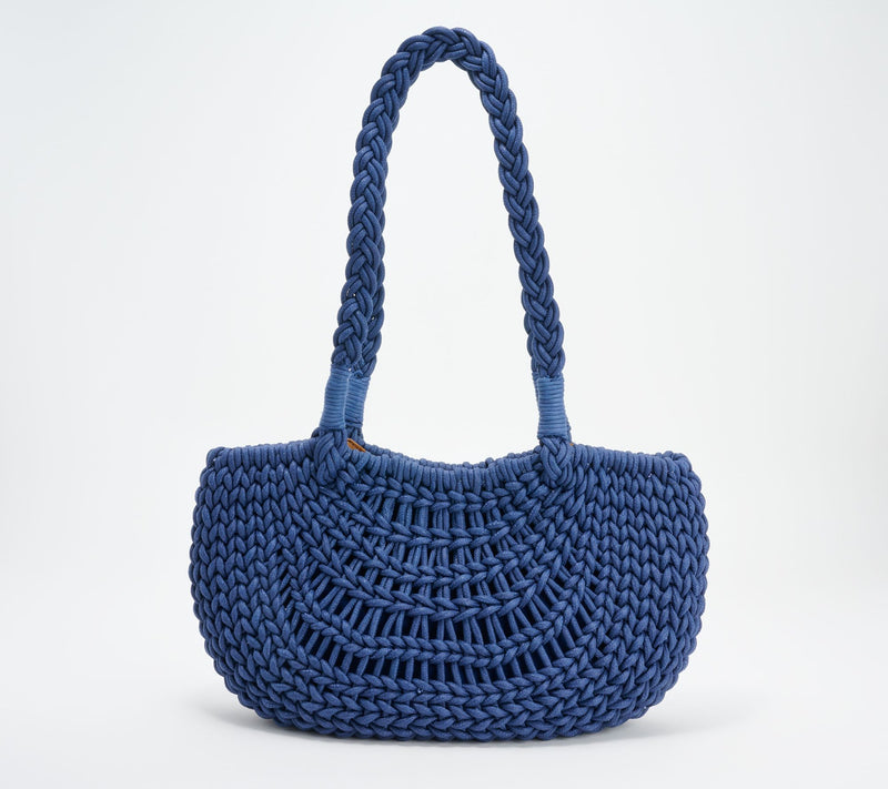 Patricia Nash Giraldi Hand Woven Knot Shoulder Bag — View 3