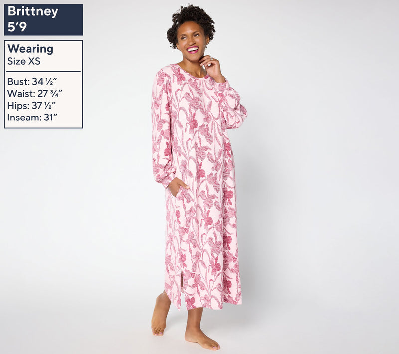 Stan Herman Double Brushed Sweater Knit Maxi Dress — View 9