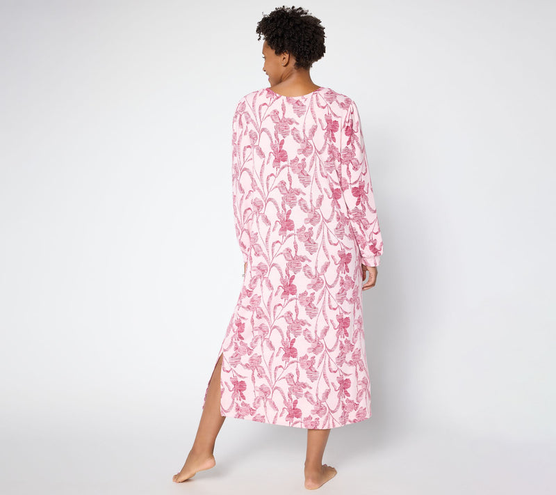 Stan Herman Double Brushed Sweater Knit Maxi Dress — View 10