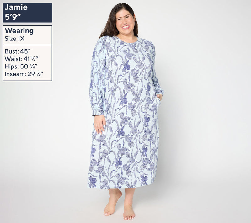 Stan Herman Double Brushed Sweater Knit Maxi Dress — View 8