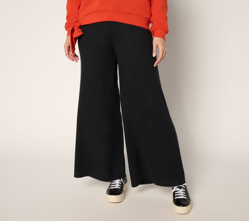 Peace Love World Comfy Regular Wide Leg Pull-On Pant — View 11