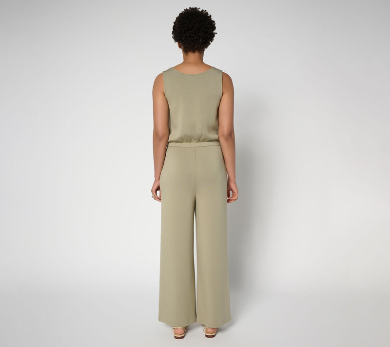 Martha Stewart Signature Regular Comfort Stretch Jumpsuit — View 9