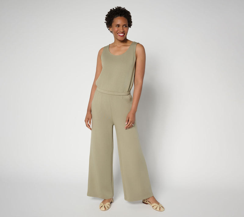 Martha Stewart Signature Petite Comfort Stretch Jumpsuit — View 5