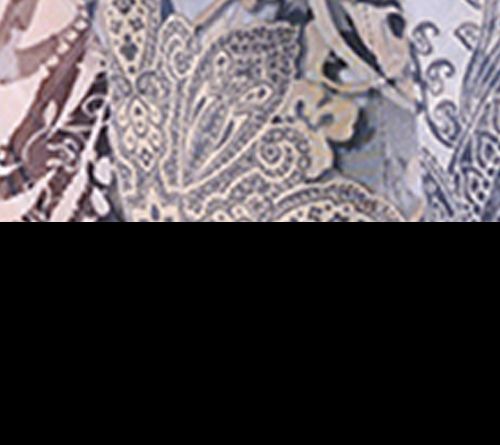 Susan Graver Petite Printed Mesh Cardigan & Liquid Knit Tank Set — View 10