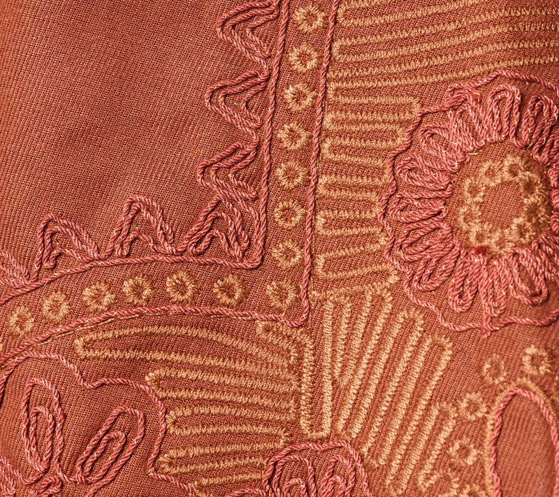 Susan Graver Weekend Washed Twill Embroidered Jacket — View 13