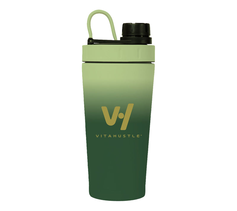 VitaHustle 20oz Stainless Steel Shaker Cup with Blender Ball — View 10