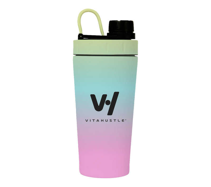 VitaHustle 20oz Stainless Steel Shaker Cup with Blender Ball — View 15