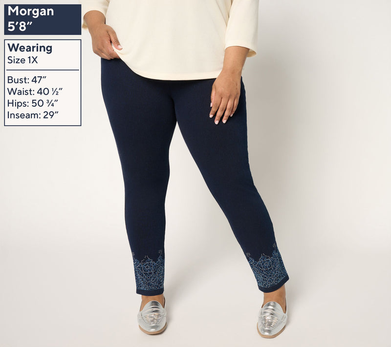 Women with Control Tummy Control Regular Prime Stretch Denim Jeans — View 8