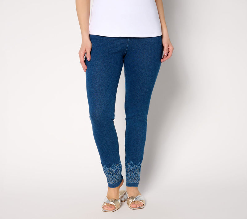 Women with Control Tummy Control Regular Prime Stretch Denim Jeans — View 7