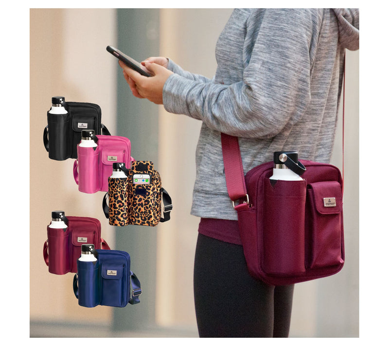 Organizzi DayTripper RFID Protected Crossbody Hydro-Bag — View 7