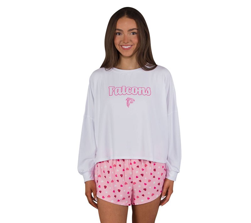 Concepts Sport NFL Long-Sleeve Top & Short Set — View 32