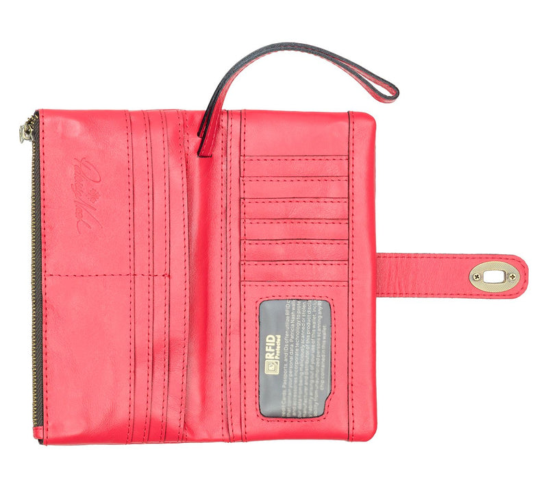 Patrica Nash Annesley Wristlet in Vintage Distressed Leather — View 7