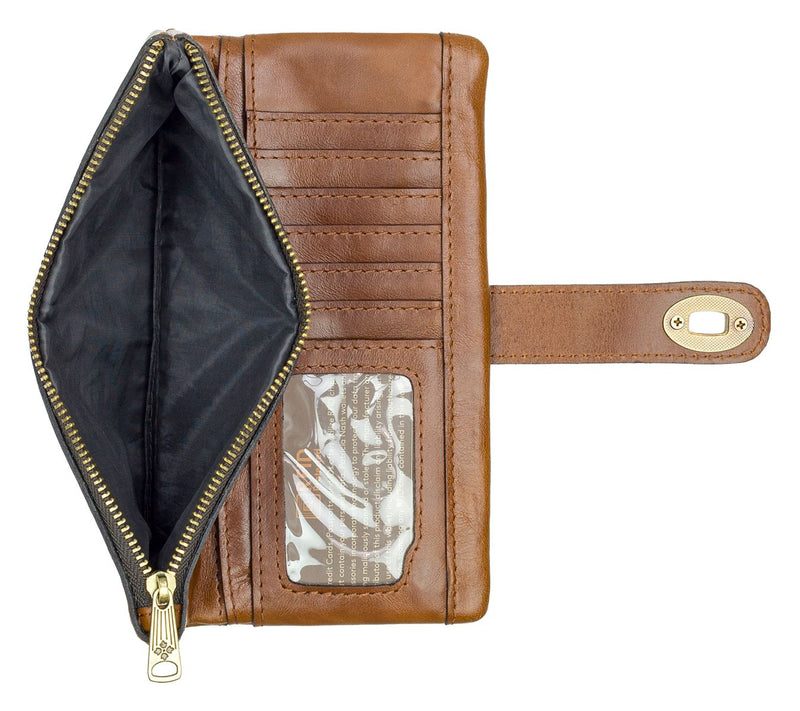 Patrica Nash Annesley Wristlet in Vintage Distressed Leather — View 4