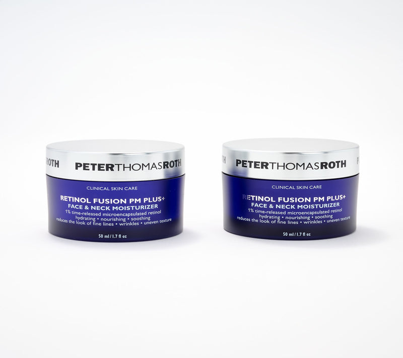 PeterThomasRoth Super-Size Retinol PM Plus+ Moisturizer Duo — Main view