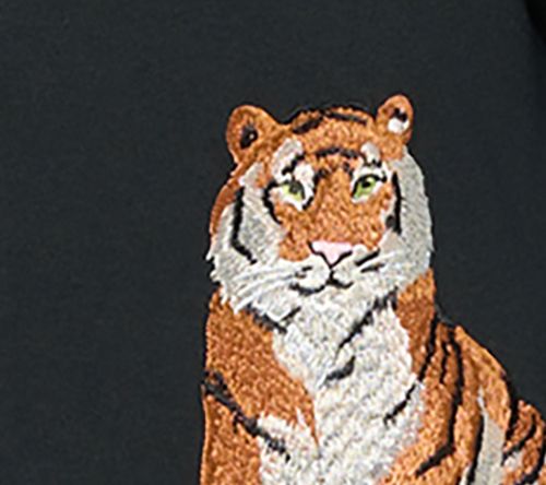 Quacker Factory On the Prowl Snap-Front Cardigan — View 4