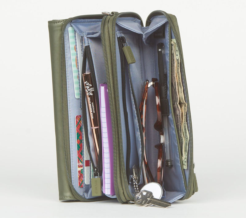 "As Is" IHKWIP XL Convertible Wear Everywhere RFID Wallet Crossbody — View 3