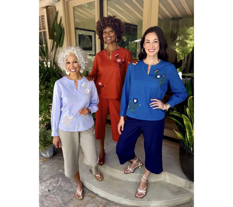 BEAUTIFUL by Lawrence Zarian Regular Pull-On Capri — View 7