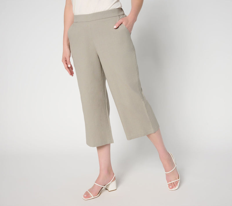 BEAUTIFUL by Lawrence Zarian Regular Pull-On Capri — View 15