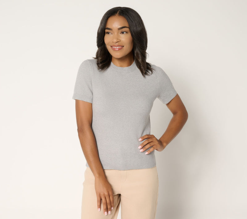 Me by Jennie Garth Palm Sweater Tee — View 3