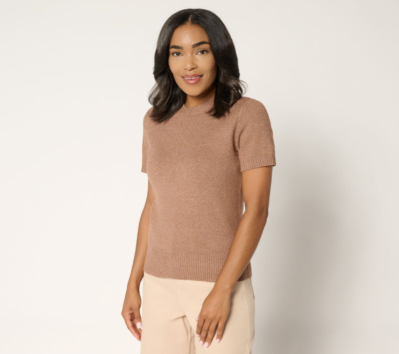 Me by Jennie Garth Palm Sweater Tee — View 9