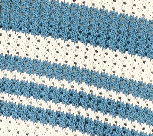 Me by Jennie Garth Hoppe Striped 100% Cotton Sweater — View 6