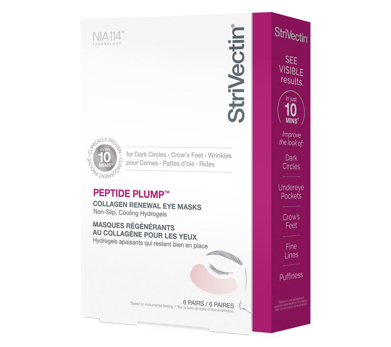 StriVectin PEPTIDE PLUMP Collagen Renewal Eye Msks — View 2