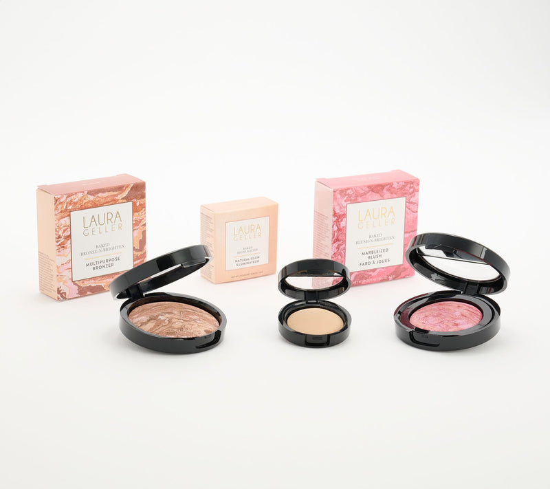 Laura Geller 3-Piece Baked Bronze, Blush & Highlighter Kit — View 6