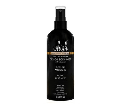 Whish Super Size 12oz Dry Oil Body Mist with Bakuchiol