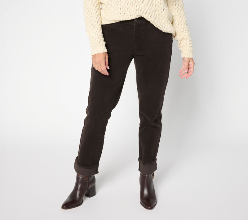 Liverpool Los Angeles Girlfriend Pinwale Corduroy Jean — Main view