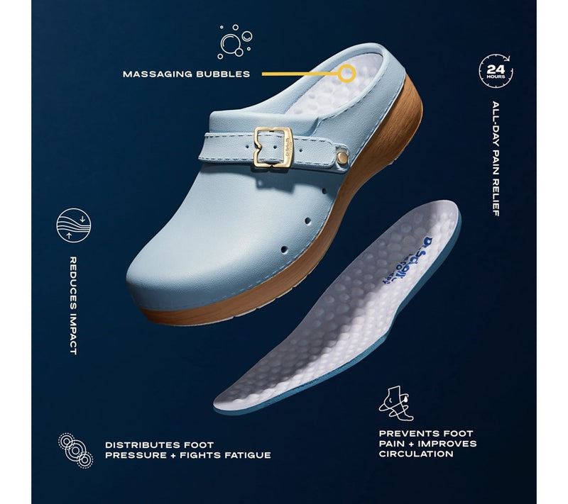 Dr. Scholl's Beyond Comfort Adjustable Recovery Clogs - Feel Chill — View 7