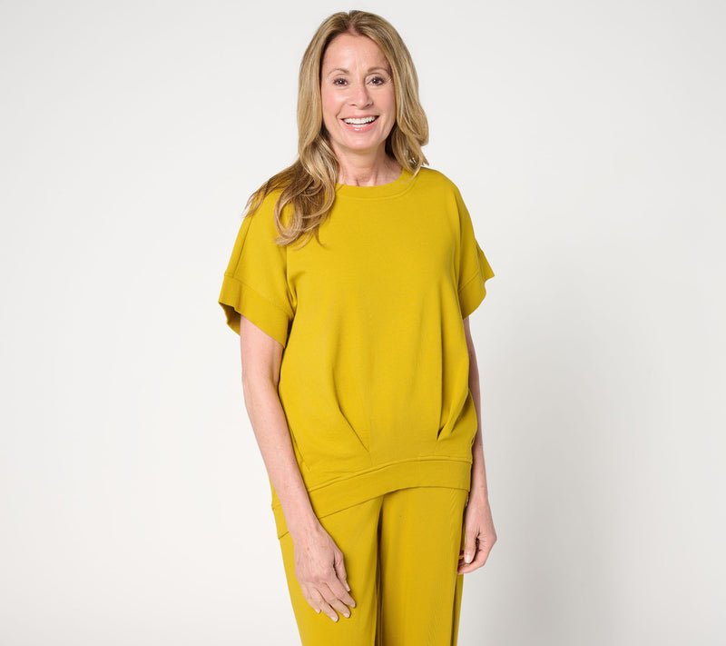 Carla Rockmore Collection The Modern Short Sleeve Sweatshirt — View 9