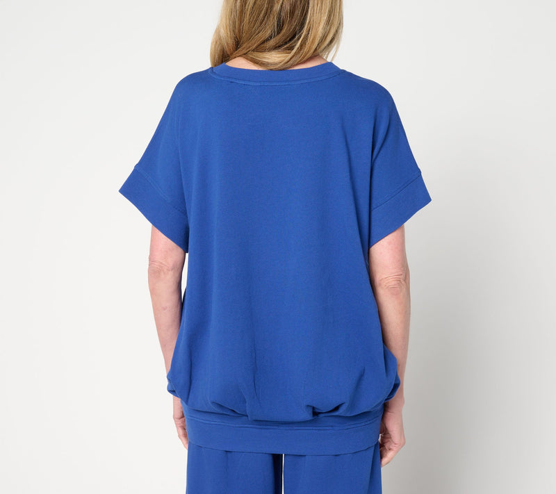 Carla Rockmore Collection The Modern Short Sleeve Sweatshirt — View 12