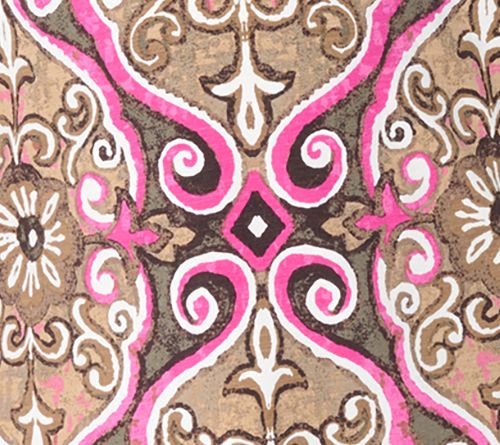 Belle Boho by Kim Gravel Slub Knit Painted Medallion Top — View 7