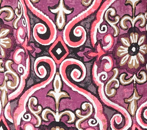 Belle Boho by Kim Gravel Slub Knit Painted Medallion Top — View 10