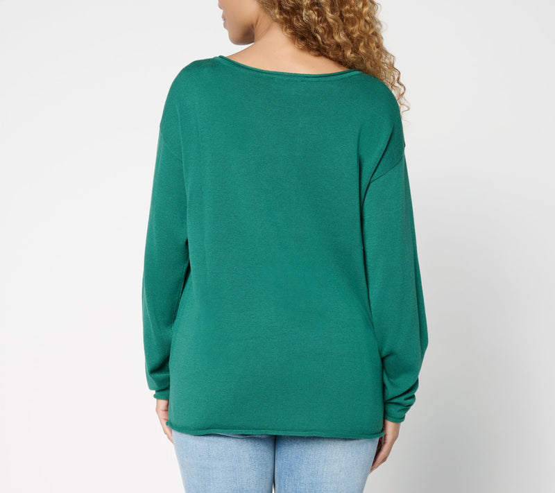 Belle by Kim Gravel Game Day Football Sweater — View 4