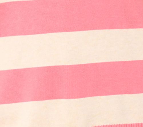 Belle by Kim Gravel Wide Striped Sweater with Pop Tipping — View 7