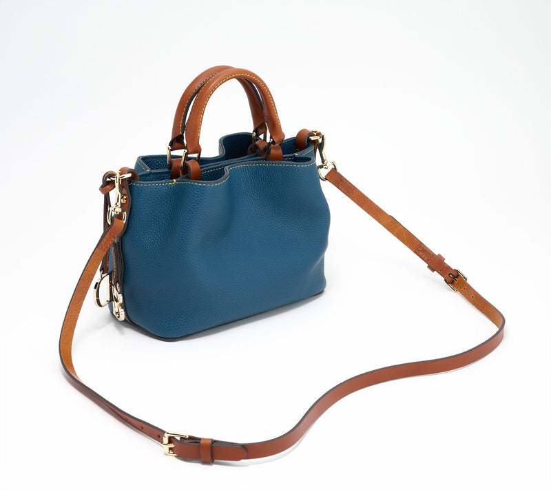 Dooney & Bourke Pebble Leather Mini Barlow Top Handle Satchel — View 2