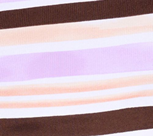 Denim & Co. Petite Perfect Jersey Watercolor Striped Tunic — View 8