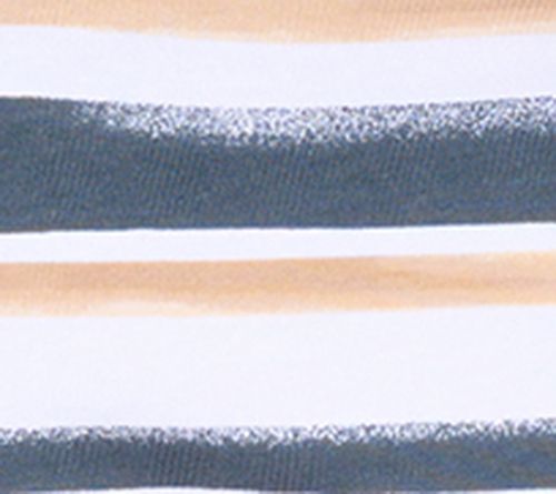 Denim & Co. Petite Perfect Jersey Watercolor Striped Tunic — View 9